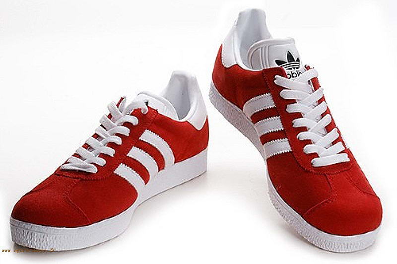 chaussure adidas homme rouge