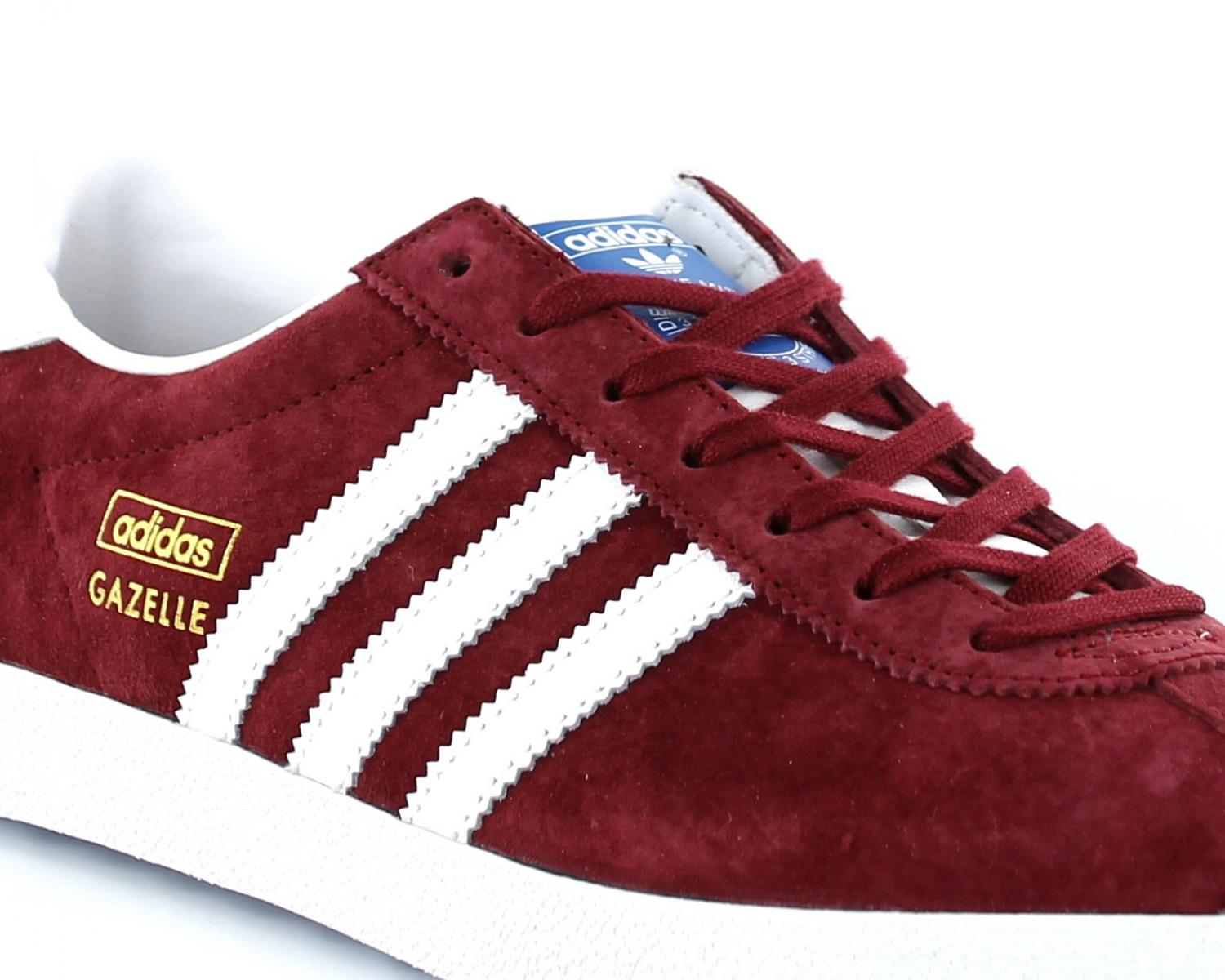 adidas gazelle femme rouge