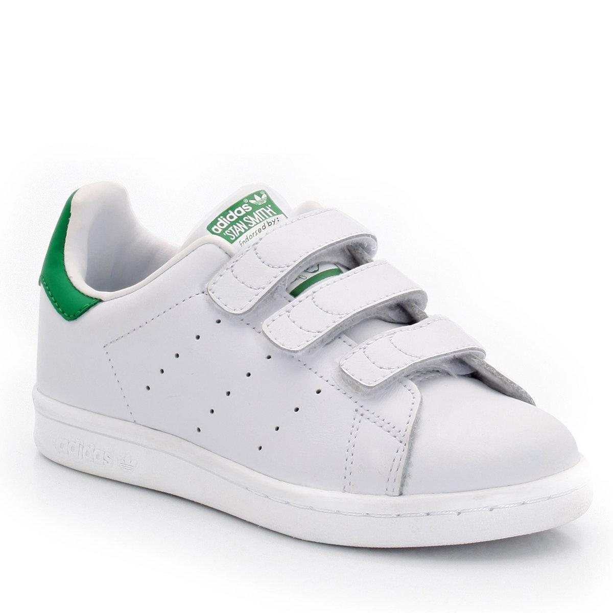 stan smith à scratch femme blanche