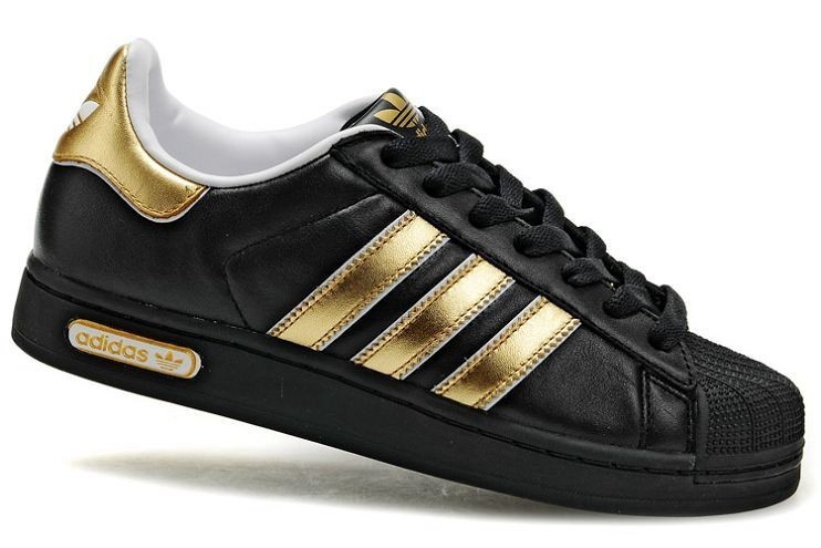 adidas superstar femme noir et argent