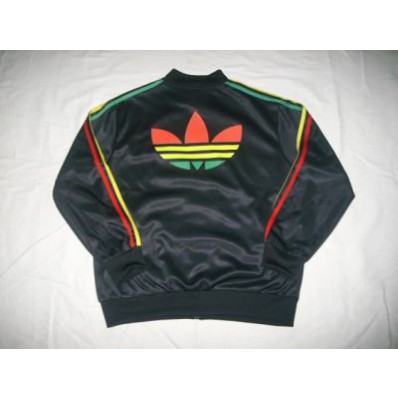veste adidas vert jaune rouge homme