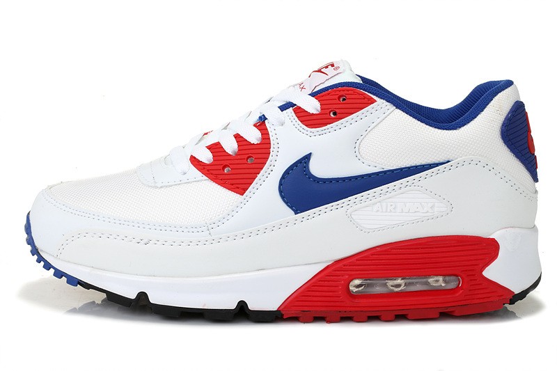 air max 90 bleu blanc rouge