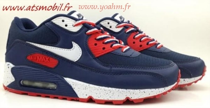 air max 90 bleu blanc rouge