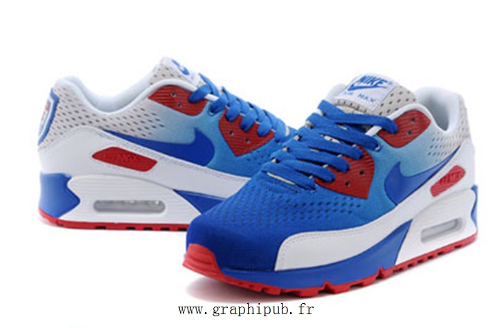 air max 90 bleu blanc rouge