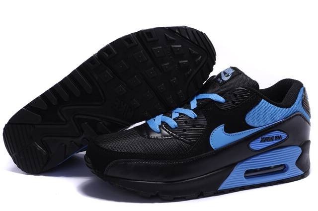 air max bleu et noir