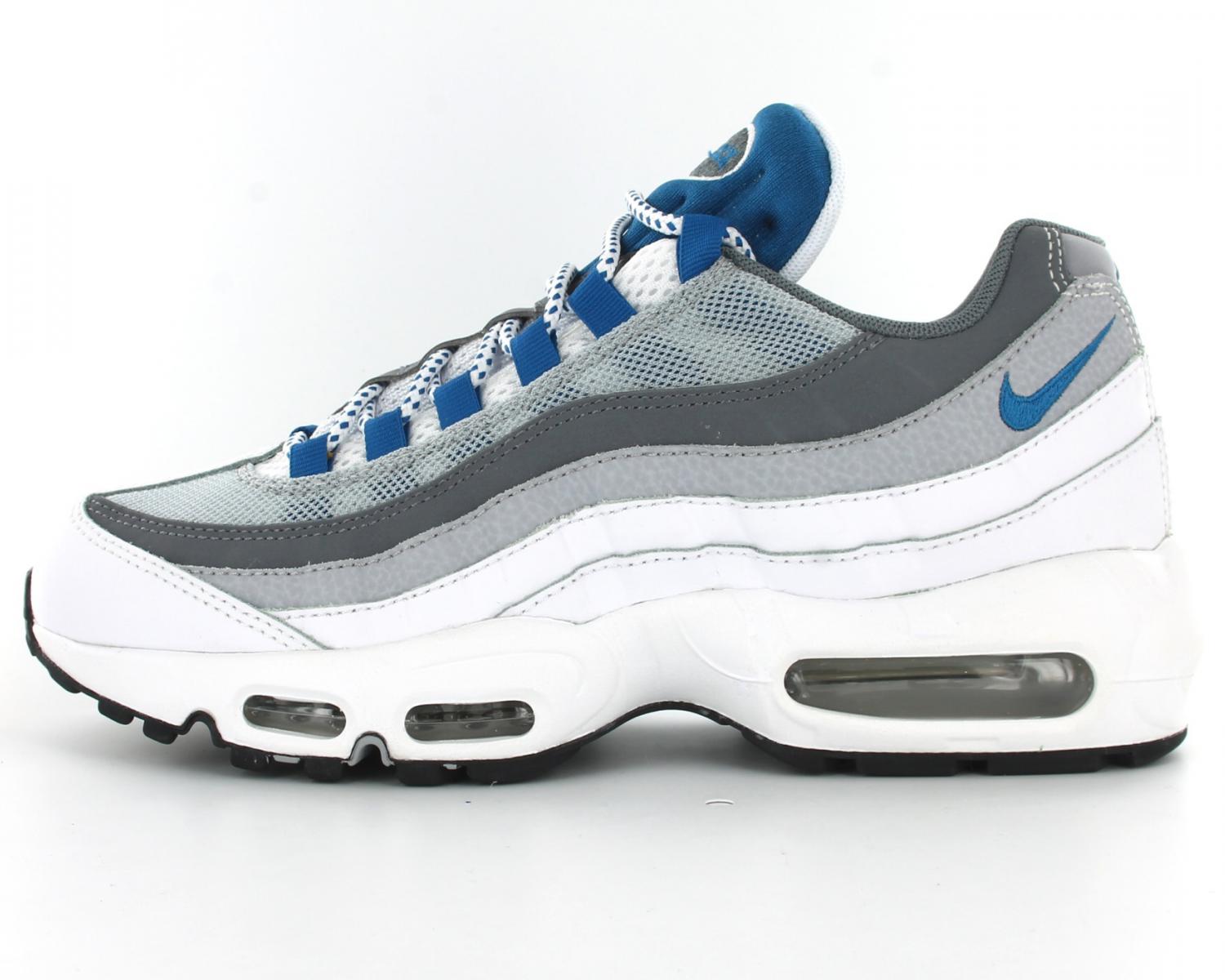 air max 95 blanche et bleu