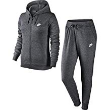 jogging nike femme gris et noir