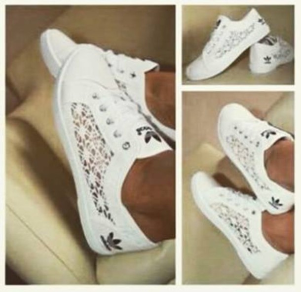 basket adidas femme ouverte