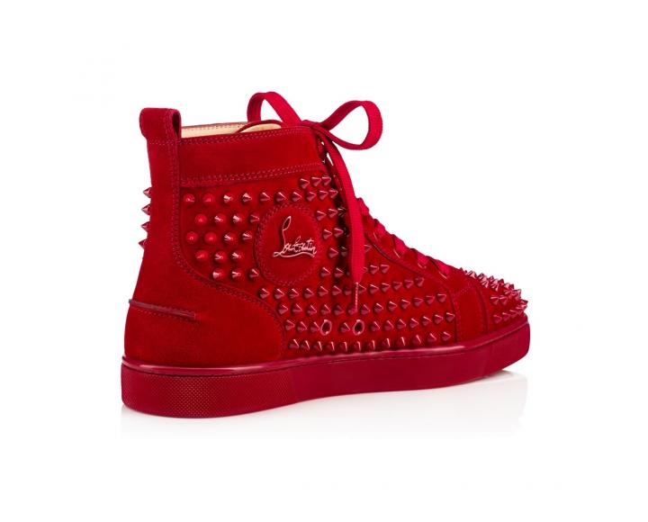 basket louboutin rouge