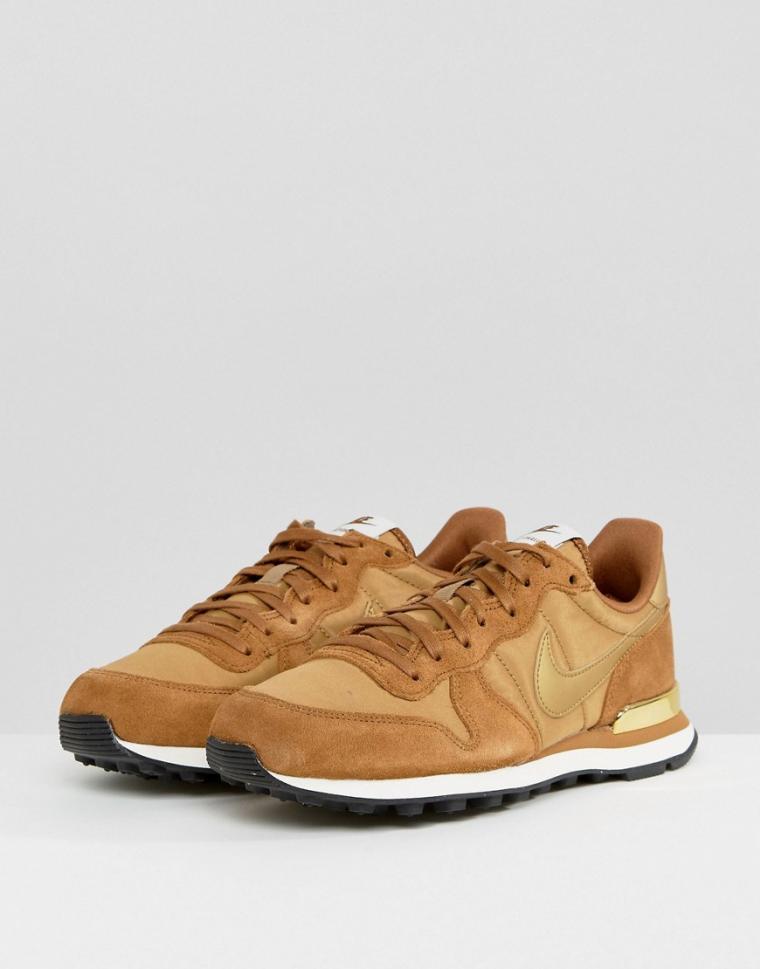 basket nike marron femme