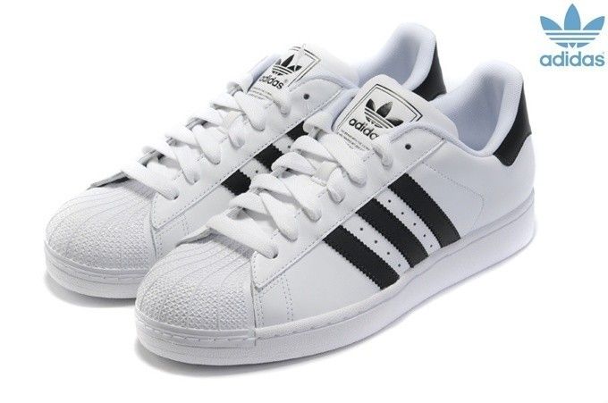 superstar noir et blanche pas cher