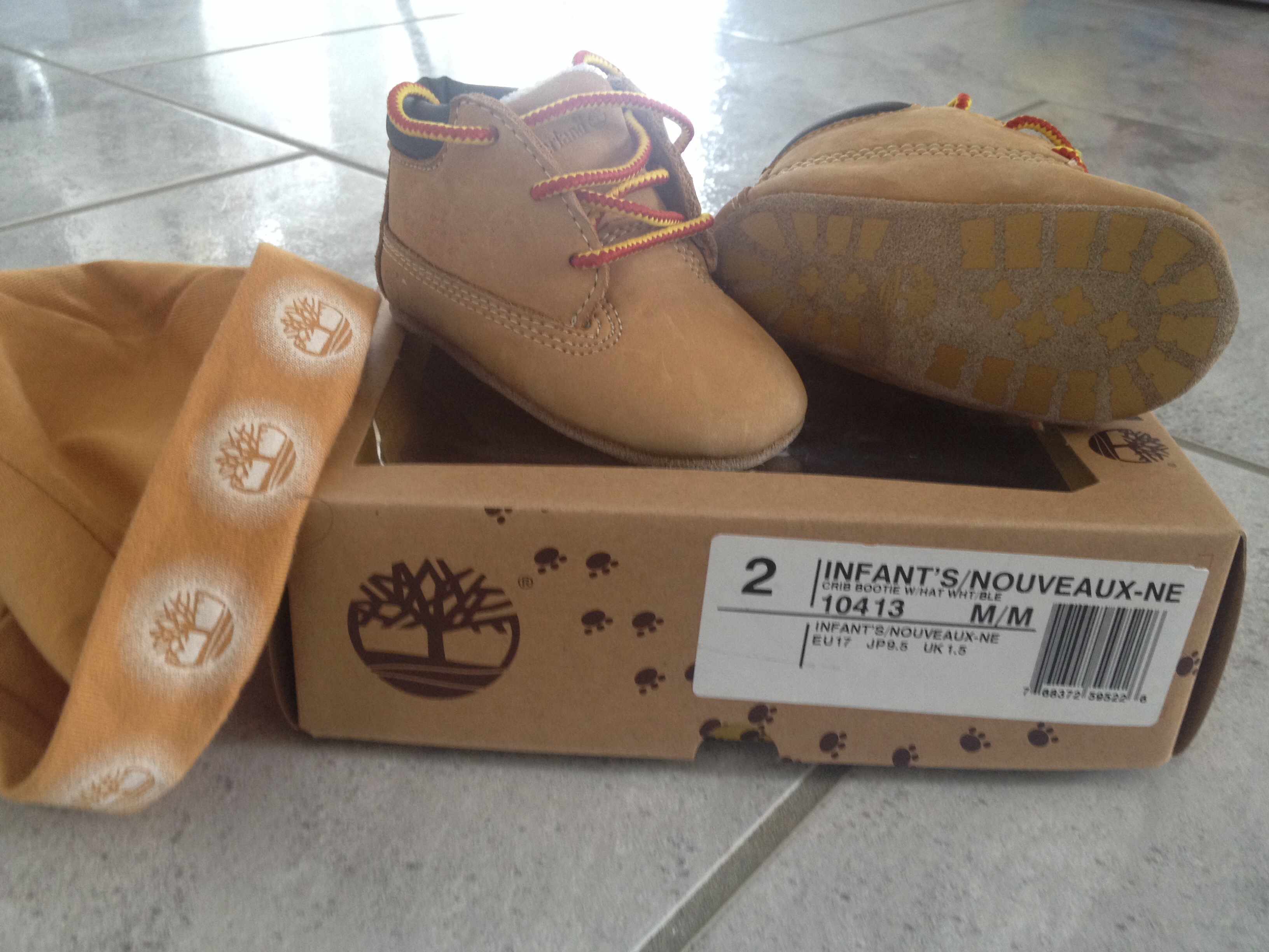 coffret naissance timberland
